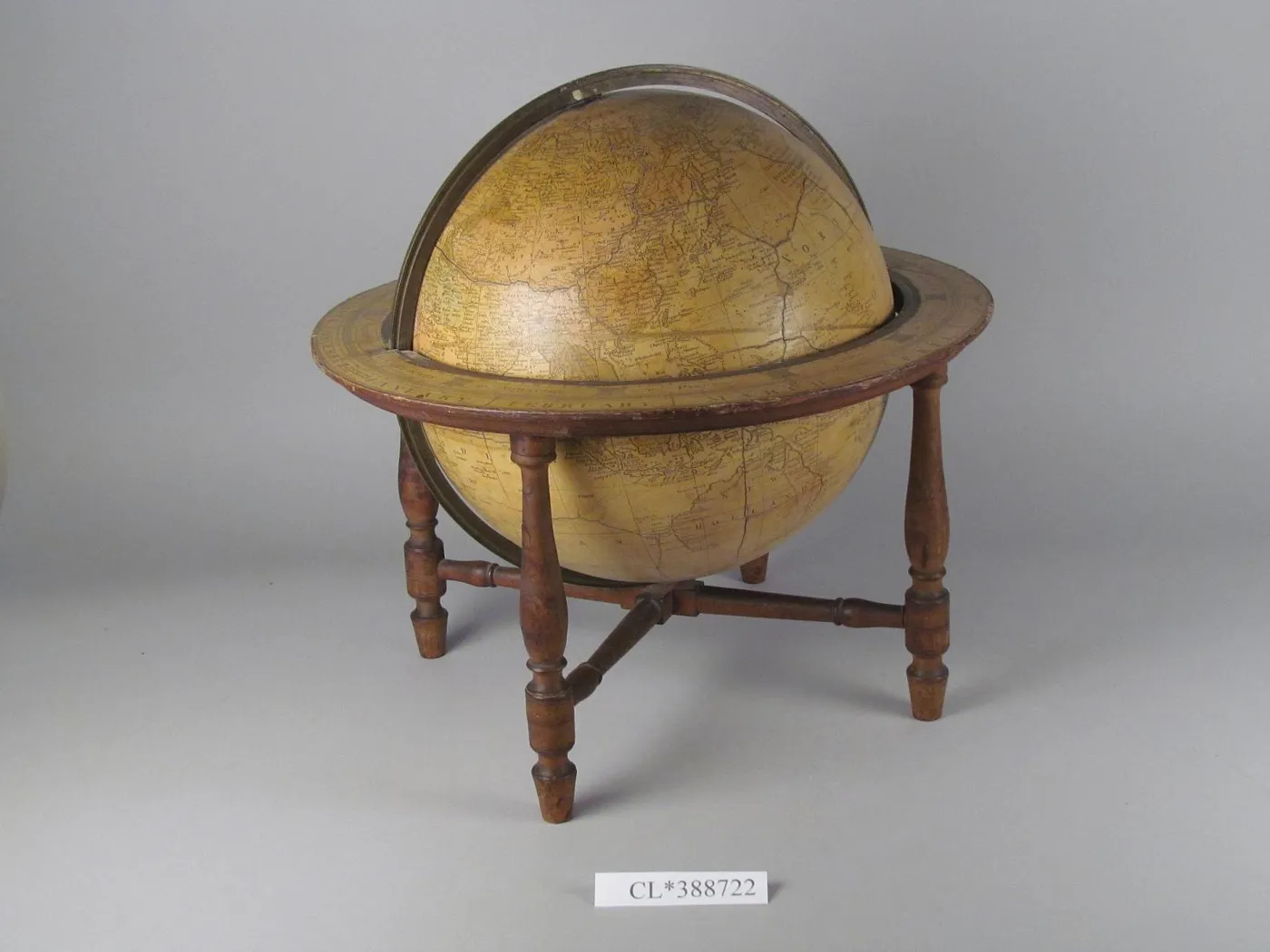 James Wilson's Terrestrial Globe, 1811