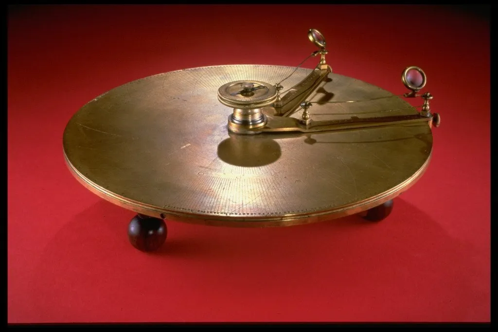 Patent Model for Circular Slide Rule Invented by John W. Nystrom