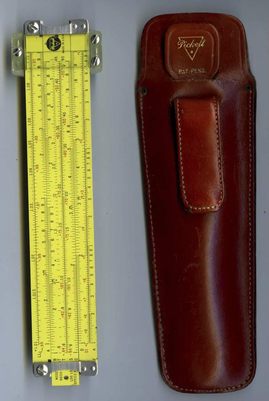 Pickett N600-ES Log Log Duplex Slide Rule