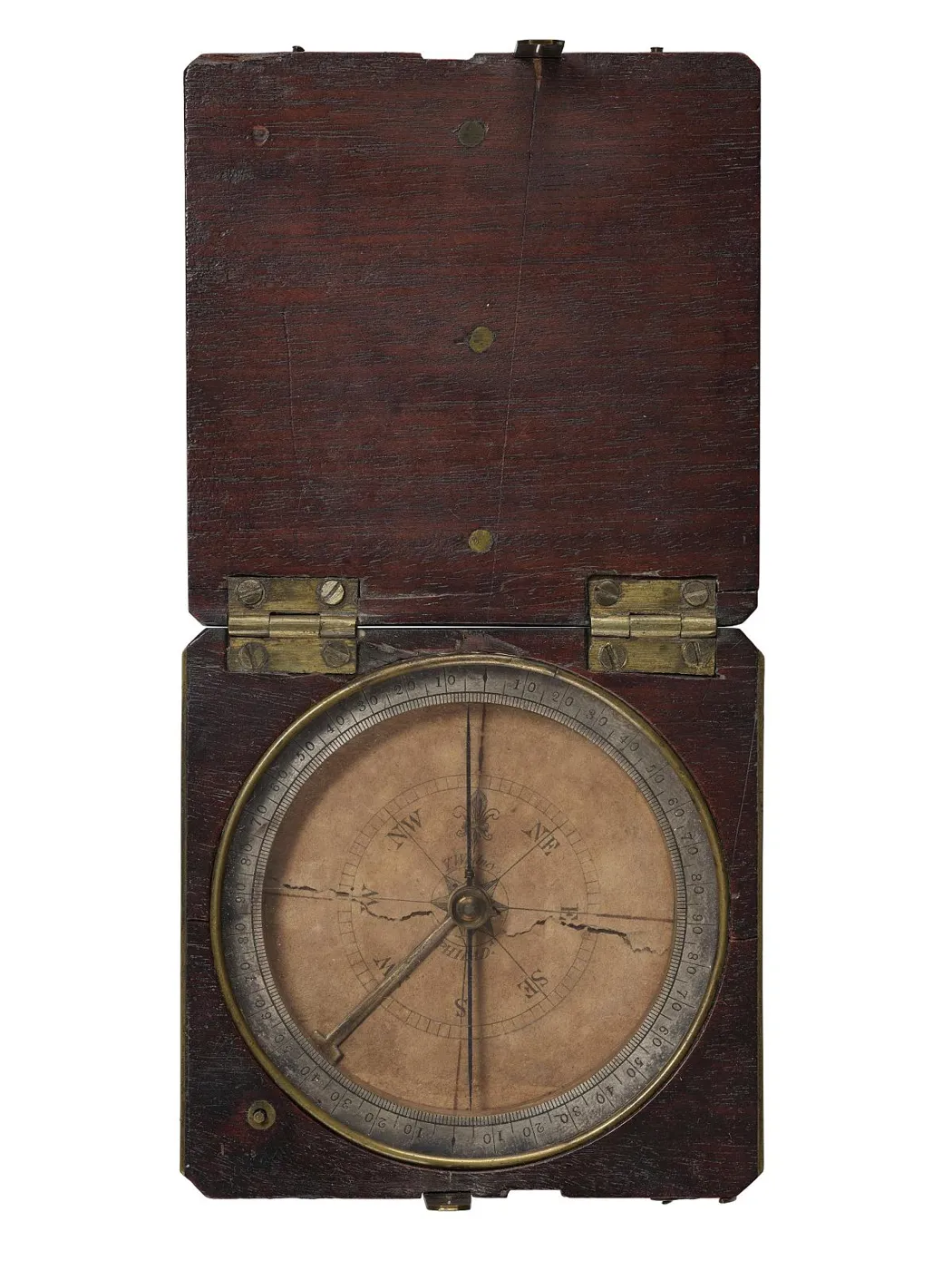 Pocket compass from the Lewis and Clark Expedition, 1804-1806