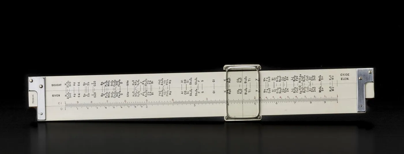 Slide Rule, Chemical, Sally Ride